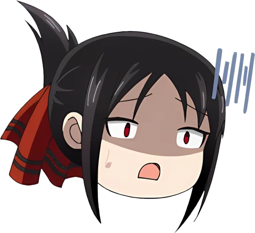 😰 Стикер «Kaguya-sama wa Kokurasetai (Love is War - Ultra Romantic)» для Telegram