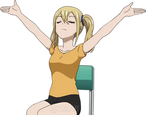 🤸‍♀ Стикер «Kaguya-sama wa Kokurasetai (Love is War - Ultra Romantic)» для Telegram