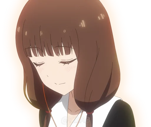 ☺️ Стикер «Kaguya-sama wa Kokurasetai (Love is War - Ultra Romantic)» для Telegram