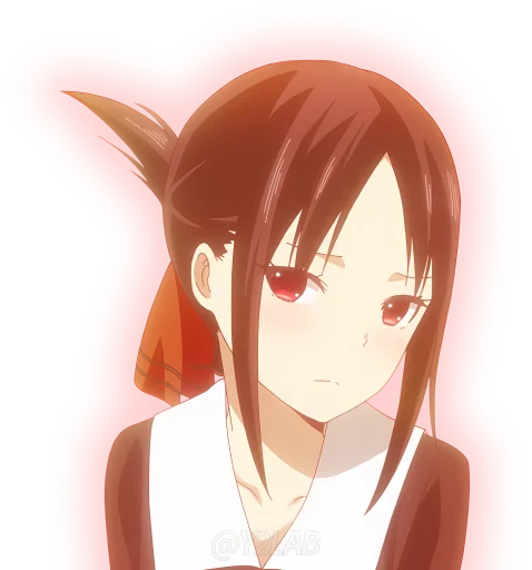 🥰 Стикер «Kaguya-sama wa Kokurasetai (Love is War - Ultra Romantic)» для Telegram