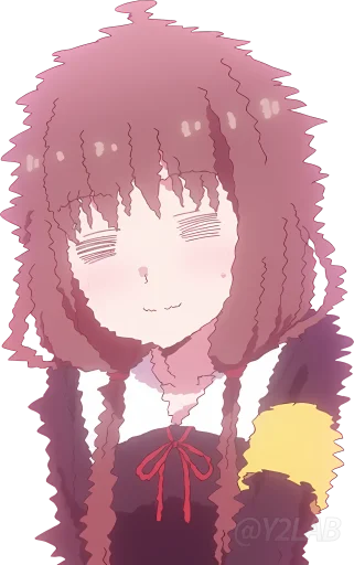 🫠 Стикер «Kaguya-sama wa Kokurasetai (Love is War - Ultra Romantic)» для Telegram