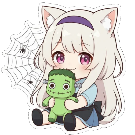🧟‍♀️ Стикер «Kaico» для Telegram