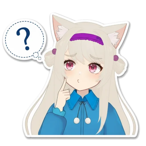❔ Стикер «Kaico» для Telegram