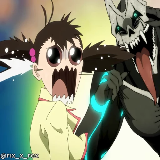 😭 Стикер «Kaiju No 8» для Telegram