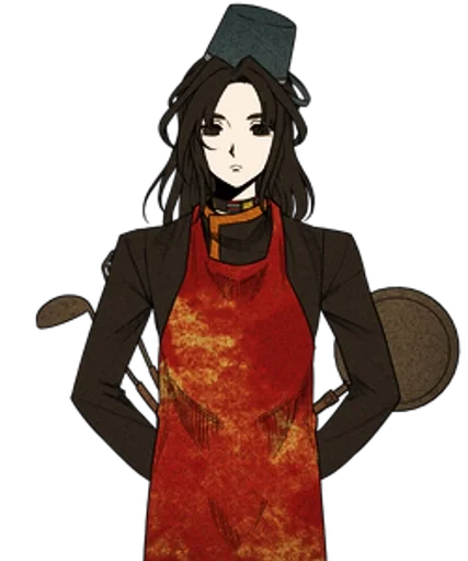 🍳 Стикер «Kai Satou» для Telegram