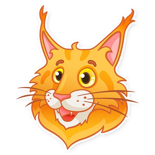 Стикерпак Kaiser Maine Coon для Telegram
