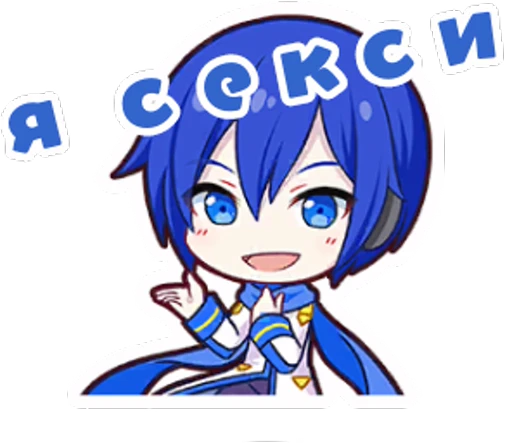 💙 Стикер «Kaito» для Telegram
