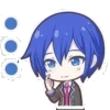 Стикер 7 😌 Kaito vocaloid