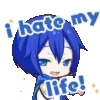 Стикер 3 😌 Kaito vocaloid