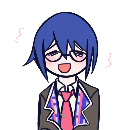 🍧 Стикер «синий ушлепок Kaito» для Telegram