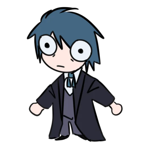 🎉 Стикер «синий ушлепок Kaito» для Telegram