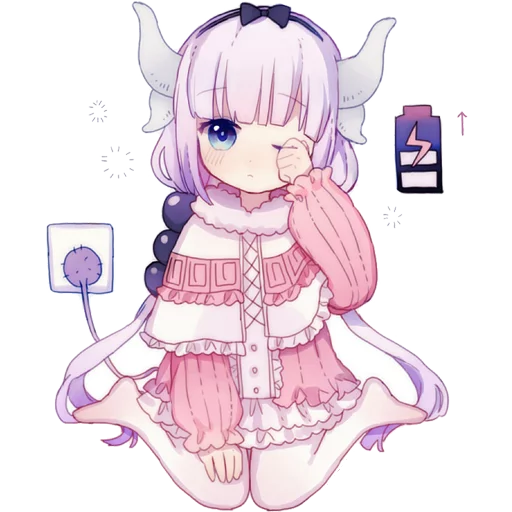 🔌 Стикер «kanna kamui» для Telegram