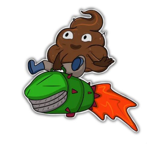 🚀 Стикер «kakaha» для Telegram