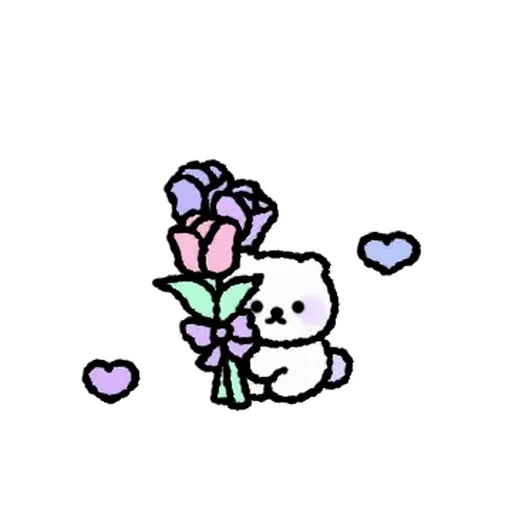 ☁️ Стикер «lovely» для Telegram