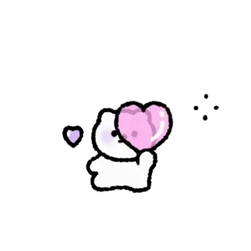 ☁️ Стикер «lovely» для Telegram