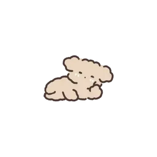 📩 Стикер «poodle» для Telegram