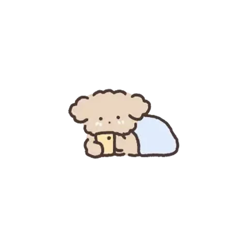 📩 Стикер «poodle» для Telegram