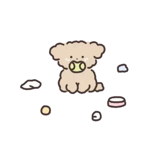 📩 Стикер «poodle» для Telegram