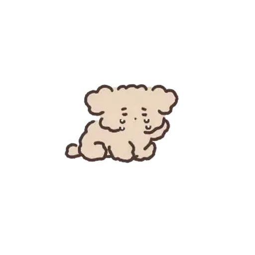 📩 Стикер «poodle» для Telegram