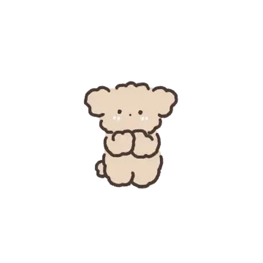 📩 Стикер «poodle» для Telegram