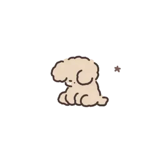 📩 Стикер «poodle» для Telegram