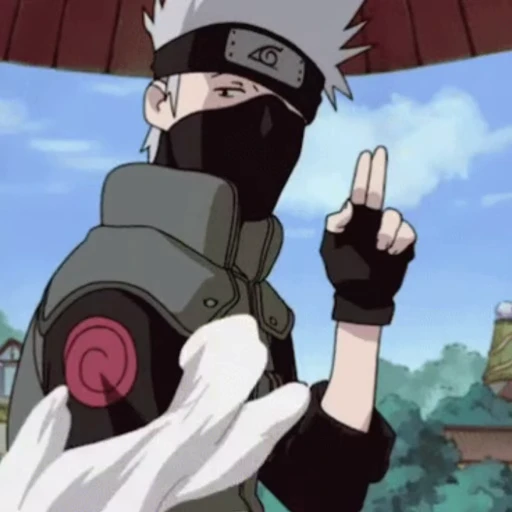 😶 Стикер «Kakashi Hatake» для Telegram