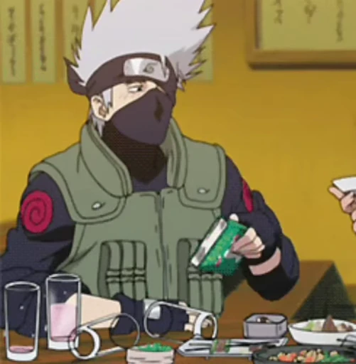 😏 Стикер «Kakashi Hatake» для Telegram