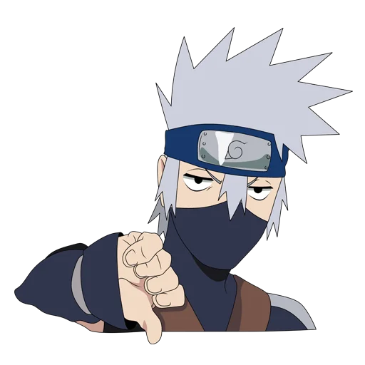 👎 Стикер «Kakashi(JR)» для Telegram