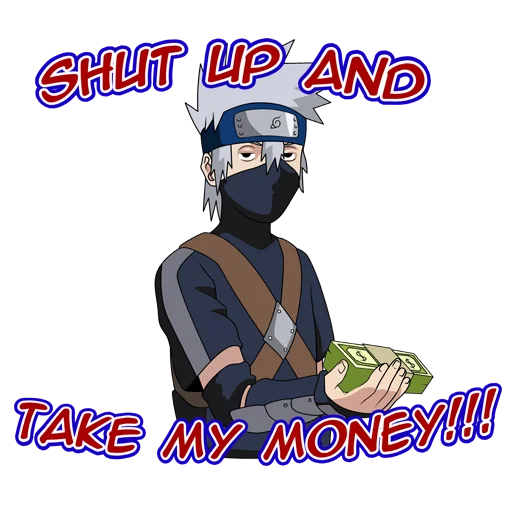 👍 Стикер «Kakashi(JR)» для Telegram