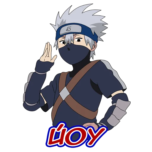 👋 Стикер «Kakashi(JR)» для Telegram