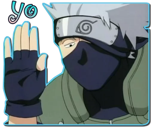 👋 Стикер «Kakashi Hatake [รקร]» для Telegram