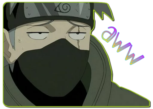 😑 Стикер «Kakashi Hatake [รקร]» для Telegram