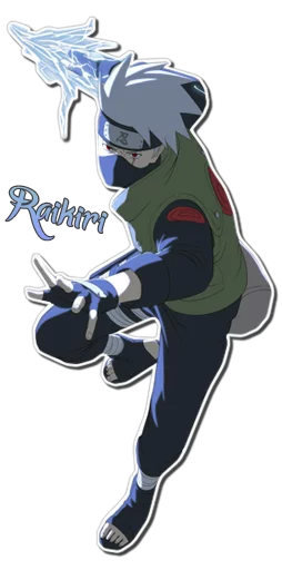 😠 Стикер «Kakashi Hatake [รקร]» для Telegram