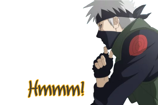 🤔 Стикер «Kakashi Hatake [รקร]» для Telegram