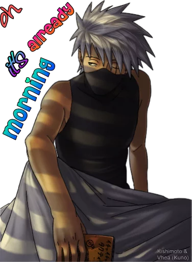 😪 Стикер «Kakashi Hatake [รקร]» для Telegram