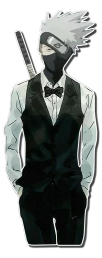 😎 Стикер «Kakashi Hatake [รקร]» для Telegram