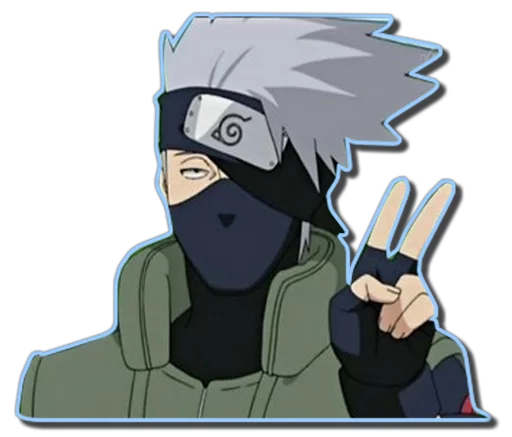 ✌ Стикер «Kakashi Hatake [รקร]» для Telegram