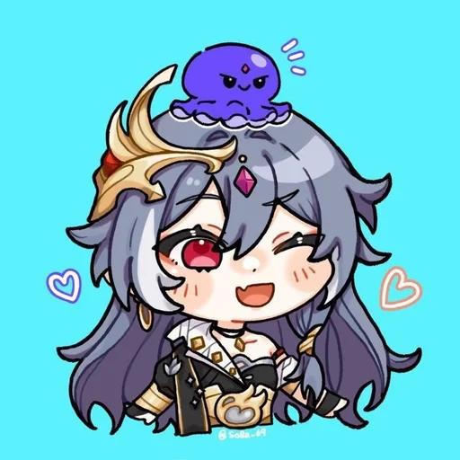 😚 Стикер «Honkai Impact» для Telegram