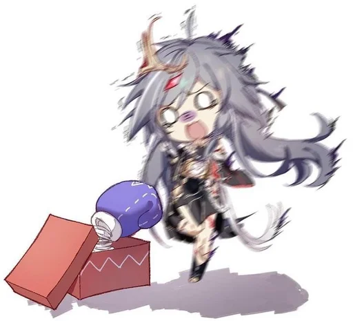 😱 Стикер «Honkai Impact» для Telegram