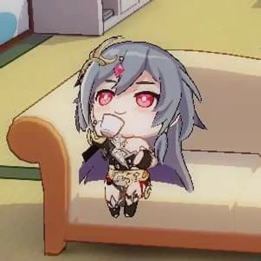 ☺️ Стикер «Honkai Impact» для Telegram