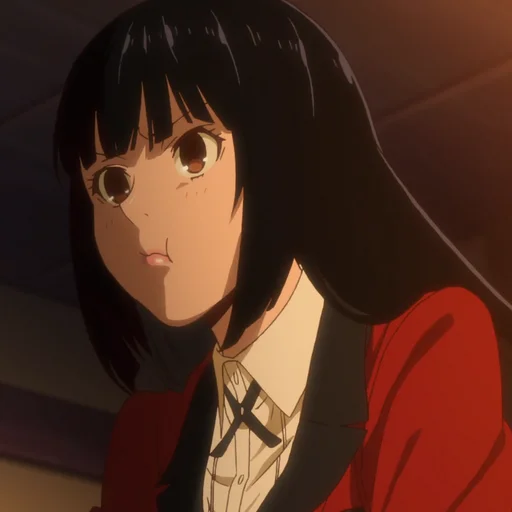 🎲 Стикер «Kakegurui» для Telegram