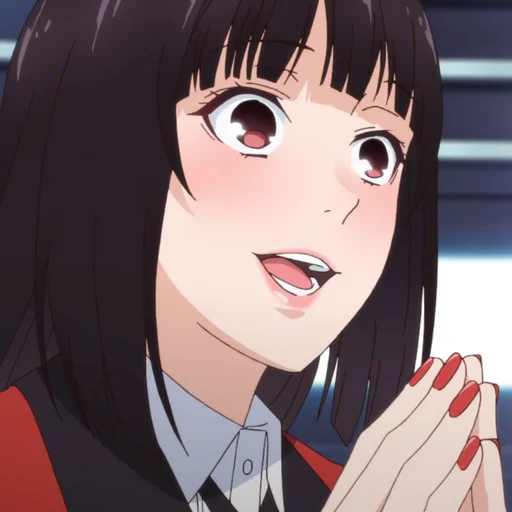 🎲 Стикер «Kakegurui» для Telegram
