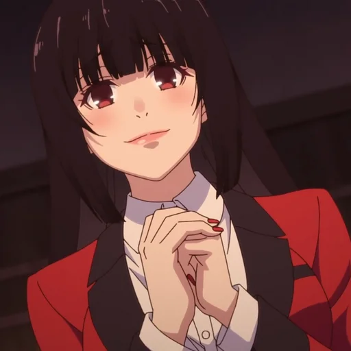 🎲 Стикер «Kakegurui» для Telegram