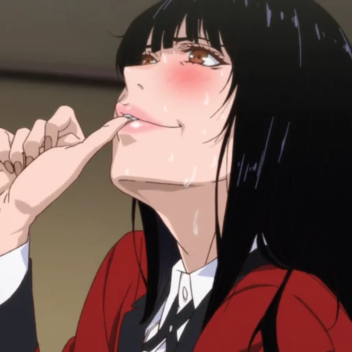 🎲 Стикер «Kakegurui» для Telegram