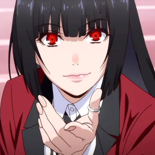 Стикерпак Kakegurui для Telegram