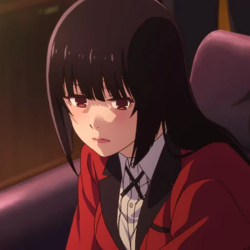 🎲 Стикер «Kakegurui» для Telegram