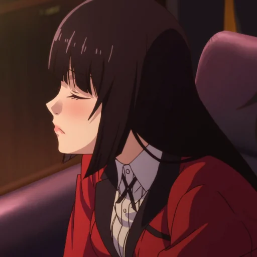 🎲 Стикер «Kakegurui» для Telegram