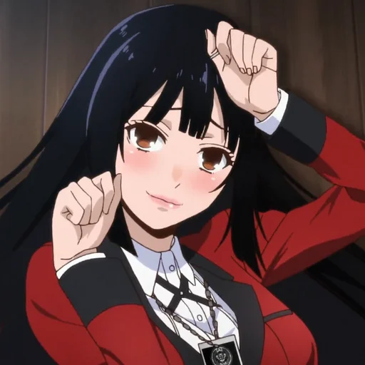 🎲 Стикер «Kakegurui» для Telegram