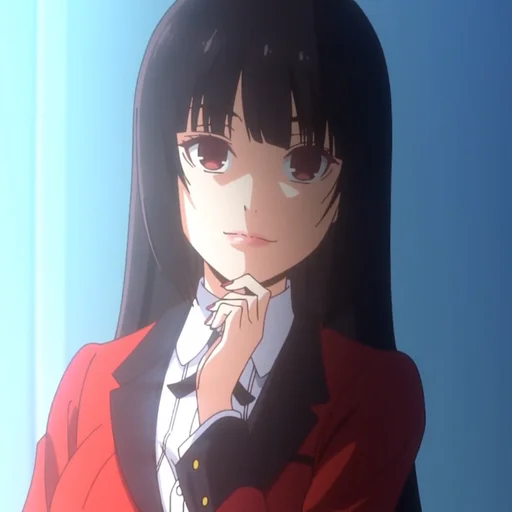 🎲 Стикер «Kakegurui» для Telegram