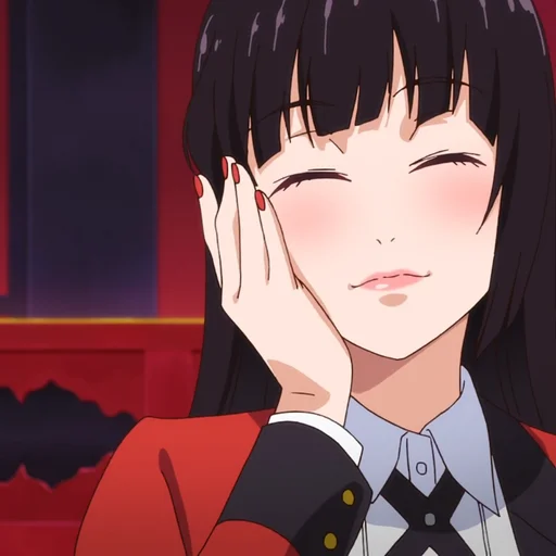 🎲 Стикер «Kakegurui» для Telegram